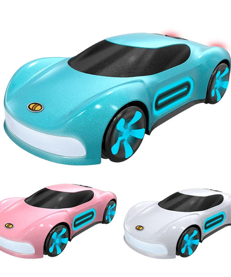 HOSHI 7022 RC Stunt Car Cool Car Body Lighting Spray Concept Stunt Sports Car One Click Automatic Lateral Driving 1D 3D Optional